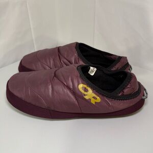 Outdoor Research Aerogel Tundra Slip On Booties Insulated Camp Slippers Size M